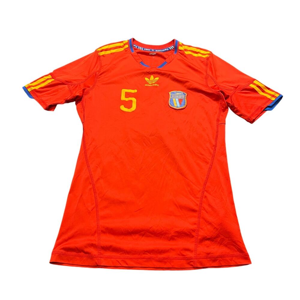 Adidas Skateboarding Western Edition Raul Navarro Spain Soccer Jersey Size Small